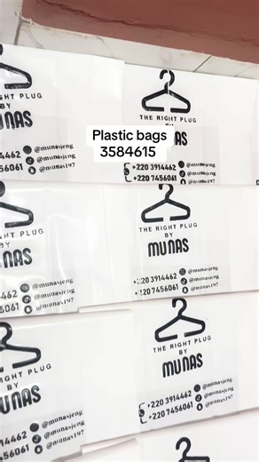 Plastic bags delivered @The Right Plug BY Munas #creatorsearchinsight #share #branding #fffffffffffyyyyyyyyyyypppppppppppp