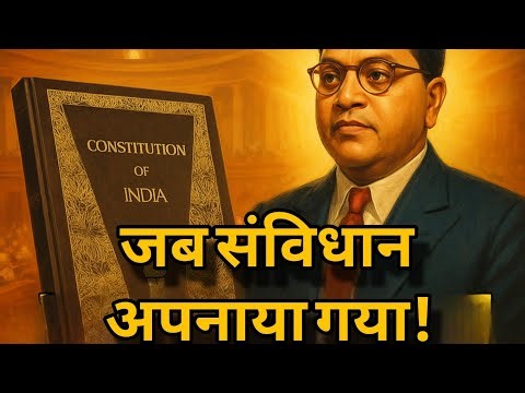 26 नवम्बर 1949: जब संविधान हुआ भारत को समर्पित"The historic day when the Constitution was adopted!