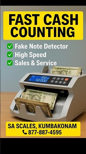 Money Counting Machine 💸 No Talking 🤫 Pure Sounds 🔊 #shorts #money #shortsfeed