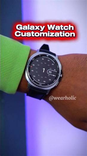 Galaxy Watch Hidden Customization