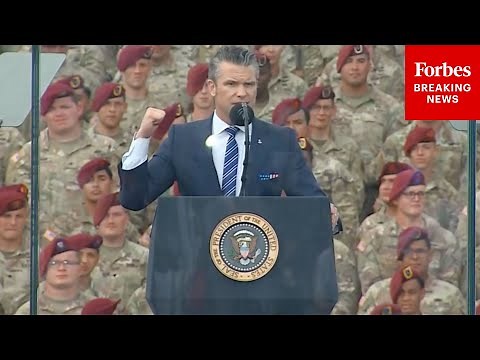 'We're Restoring The Warrior Ethos': Pete Hegseth Speaks To Troops At Fort Bragg