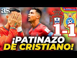 PORTUGAL's stumbling block against CONGO: CRISTIANO, UNRECOGNIZABLE in his 2026 WORLD CUP debut