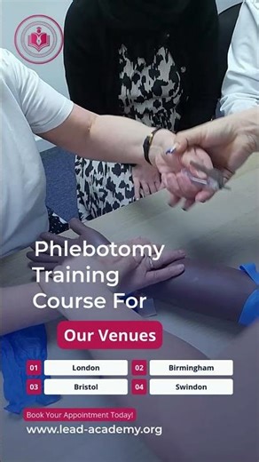 Phlebotomy Training Course UK | Master Venepuncture & Enter Healthcare 💉🏥