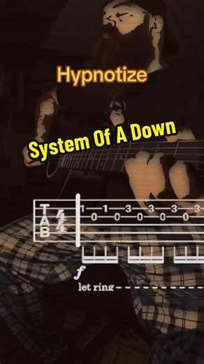System of a Down 'Hypnotize' Guitar Tab Tutorial