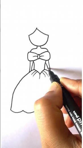 How to draw princess | drawing for kids #princess #drawingtutorial #drawing #diy #art #kindergarten