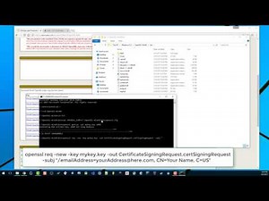 Updated: Create iOS Certificate Signing Request and .p12 file on Windows