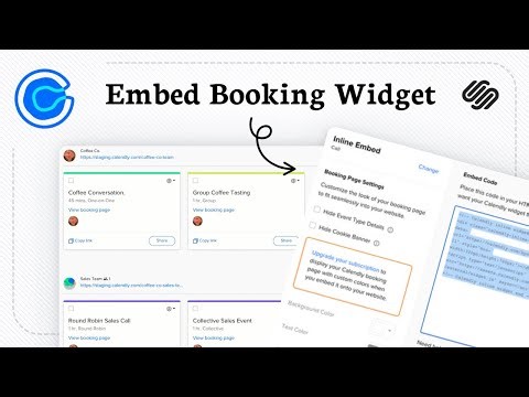 How to add Calendly to Squarespace (Meeting Setup)
