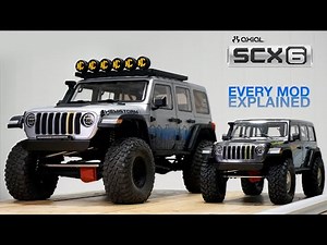 SCX6 FULL CUSTOM - How to give your Axial a unique look