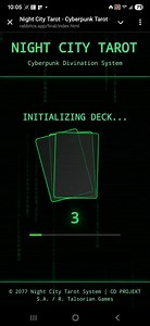Cyberdeck - Cyberpunk 2077 TAROT DECK - Etsy.de