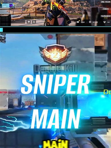 7 LEVELS of a SNIPER MAIN Part 1#gaming #codm #callofdutymobile #shadowops #fyp