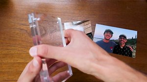5x7 Inches Acrylic Picture Frames 5 Pack, Double Sided Magnetic Photo Frames,Free Standing on Desk or Table Clear Picture Frames