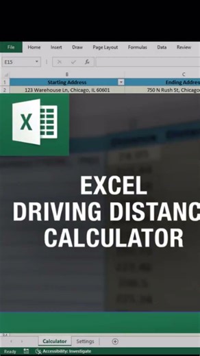 Fastest Way to Batch Calculate Driving Distances #distancecalculator #exceldistancecalculators