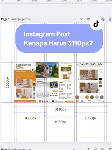 Cara Membuat Feed Instagram Nyambung dengan Canva