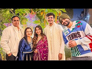 Ruchika ki first lohri celebration with family