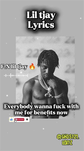 F.N lil tjay|Lyrics|@ghost21editz | Lyrics| EDITZ , #liltjay #liltjayedits #musicgenre #fypシ