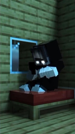 Dark in a room with a cell phone | Minecraft Animation | Mine Imator