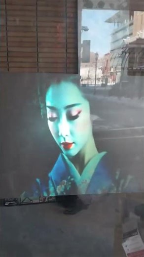 Our new storefront window displays SFEG Transparent ADTECH FLEX 18x24 coming soon 24x36 FLEX