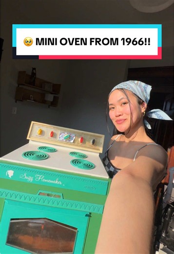 OMGGG SHES PERFECTTTT 🥹♥️ #yardsale #yardsalefinds #suzyhomemaker #minioven #toyoven