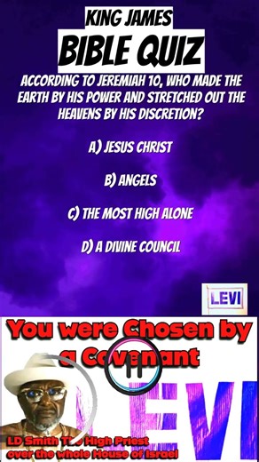Who Really Made the Earth? Test Your Scripture Knowledge