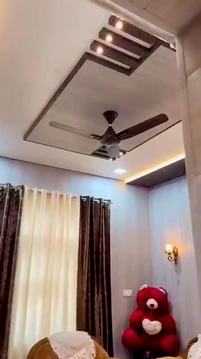 Pvc false ceiling and wall . . . #pvc #PVCChallenge #pvcfalseceiling #pvcwallpanels #reelsfbシ #reelstrending | BSK Wood work