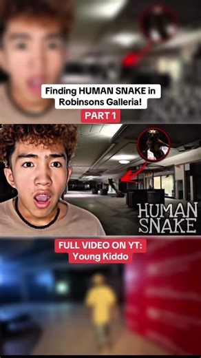 Discover the Human Snake at Robinsons Galleria