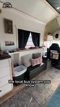 They Built a Bus to Escape the Rat Race!