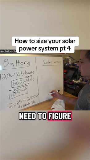 How to size your solar power system #solar #solarsystem #powerstation #diy #offgrid