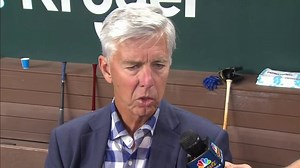 “His recovery is going great. He’s doing fantastic. We did not put him on the 60 day list. He would not have been able to come back until May 29. At least we keep that option open. We will keep our fingers crossed, the sooner he can come back the better. But we also don’t want to rush him” 🎧Phils Pres Dave Dombrowski on Bryce Harper⬇️ https://art19.com/shows/takeoff-with-john-clark | John Clark