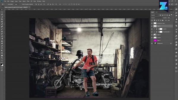 Photoshop Timelapse: Pimp my tinder photo