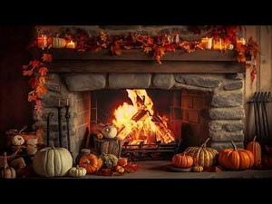 Crackling Fireplace Ambience Sounds | Fireplace Burning | 11 Hours