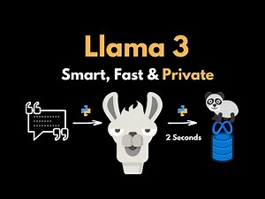 Data Analysis with Llama 3: Smart, Fast AND Private