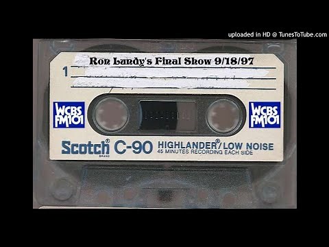 Ron Lundy's Final Show on WCBS-FM - 9/18/97 (Part 1)