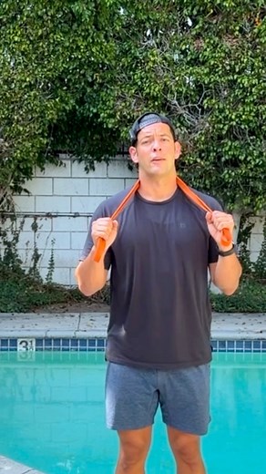 If you’re traveling or stuck at the office, don’t skip your workout. Keep resistance bands in your bag, luggage, or car. Bands are lightweight, versatile, and proven by research to maintain muscle strength and endurance when you can’t access weights.Here’s how to use them effectively:• Banded Pull-Aparts: Strengthen your rotator cuff and improve shoulder stability.• Banded Up and Overs: Enhance shoulder mobility and open up your chest after long hours of sitting.• Banded Overhead Press, Bicep Cu