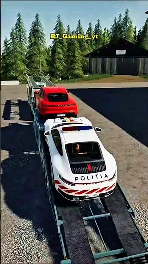 Porsche Convoy to My Garage! 🤯🚗| #fs22 #fs25