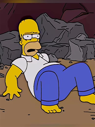 Homer's New Friend: Bear in The Simpsons