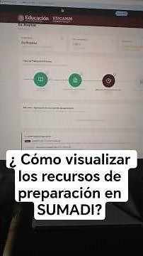 ¿ Cómo visualizar los recursos de preparación en simulador SUMADI ? #usicamm2026 #maestro #sumadi