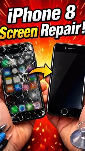 Broken iPhone 8 Screen – Repair Coming Soon!