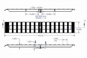 Gen-Y Hitch Aluminum Loading Ramp Set - Folding - 8' Long x 15" Wide - 6,000 lbs Gen-Y Hitch Car Ram