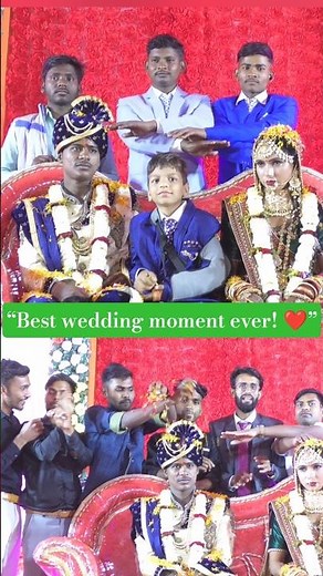 Most Beautiful Wedding Moment Ever 😍 Bride & Groom Romantic Scene 💍 #Shorts #wedding