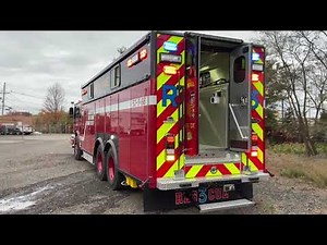 2021 Pierce Heavy Rescue - Apparatus Innovation, Emergency Lighting Walkaround
