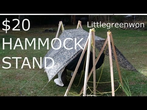 $20 DIY Hammock Stands