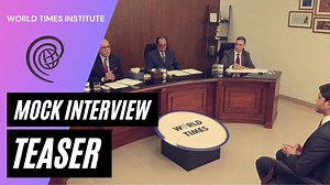 6.2K views · 397 reactions | Mock Interview | World Times Institute | Teaser Panelists: - Ambasador (R) Irfan-Ur-Rehman Raja (5th CTP, FSP) - Shahid Zaheer (7th CTP, IRS) - Hassan Iqbal (13th CTP, DMG) - Kamran Ahmad (22nd CTP, OMG) | World Times Institute | Facebook
