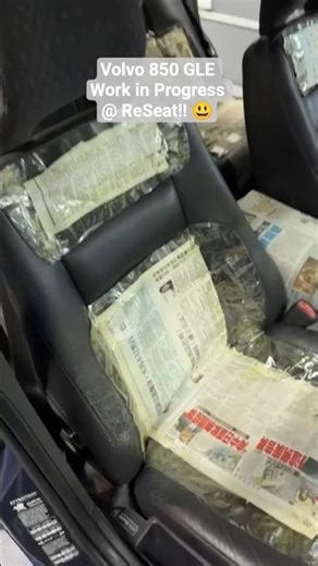 Volvo 850 GLE Getting Interior Restoration at ReSeat Dr.Leather Spa!! 😃