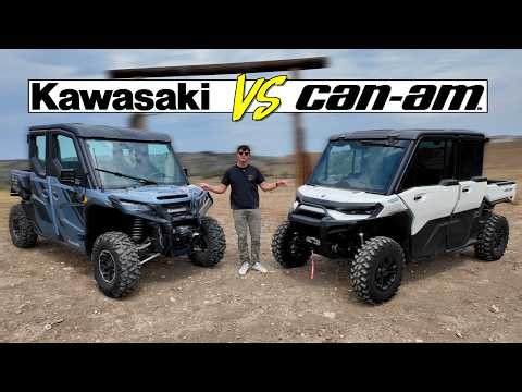Kawasaki Ridge Crew vs. Can-Am Defender: Which Is the BETTER $38K Side-by-Side?