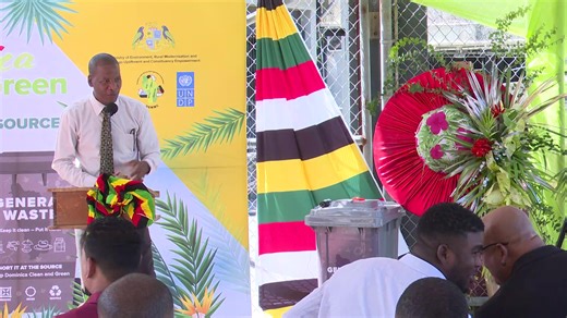 Handing Over of Four(4) Garbage Trucks to Dominica Solid Waste Management Corporation | GIS Dominica