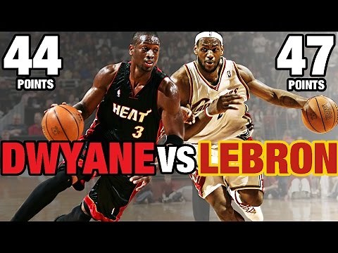 LeBron James vs Dwyane Wade!!! | Historic Duels | Full Highlights | 04.01.2006
