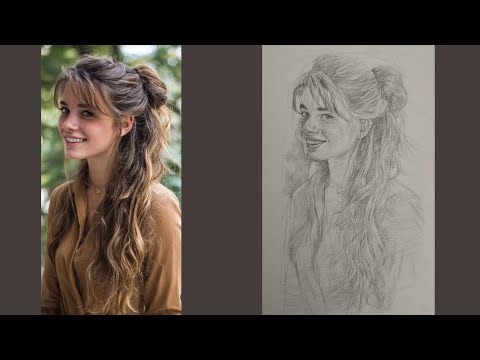 How to Draw a Portrait for Beginners: Step-by-Step Process A Unique & Simple Method