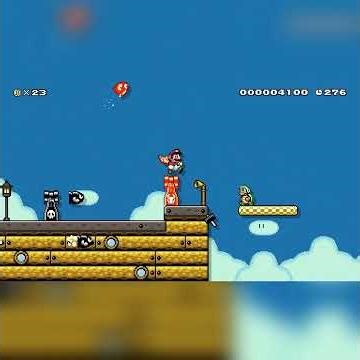 Wilde Luftgaleree [Wild Air Gallery] by Ninji1328 #shorts 🍄Super Mario Maker 2 | No Commentary #dut