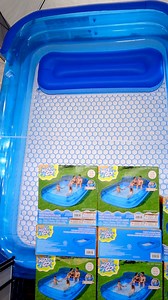 La alberca inflable H2OGO! es ideal para el jardín. Incluye respaldo, portavasos y capacidad de 1,280 L para disfrutar en familia. 👨‍👩‍👧‍👦 Encuéntrala en nuestras sucursales o en línea, ítem 1872209. https://bit.ly/3Z6j6sr #TreasureHunt | Costco México