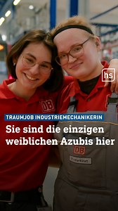 🔧 Mit rund 15.000 Nachwuchskräften ist die Deutsche Bahn einer der größten Ausbildungsbetriebe in Deutschland. Auch in der Werkstatt der S-Bahn Rhein-Main in Frankfurt gibt es jedes Jahr 12 Stellen für Azubis. Dort werden pro Tag rund 30 Züge gewartet. Fürs kommende Jahr sind übrigens noch Ausbildungsstellen frei. Und dafür sucht die Bahn nicht nur männliche Auszubildende. | hessenschau